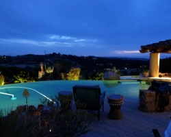 View from the patio