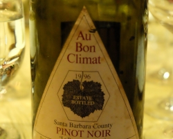 1996 Au Bon Climat Le Bauge au Dessus Bien Nacido Vienyard Santa Maria Valley Pinot Noir
