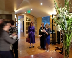 Karen MacNeil - Chairman, Rudd Center for Professional Wine Studies - The Culinary Institute of America at Greystone, Napa Valley, California with Judy Breitstein and Susan Greenspan