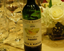 1970 Louis M. Martini California Barbera